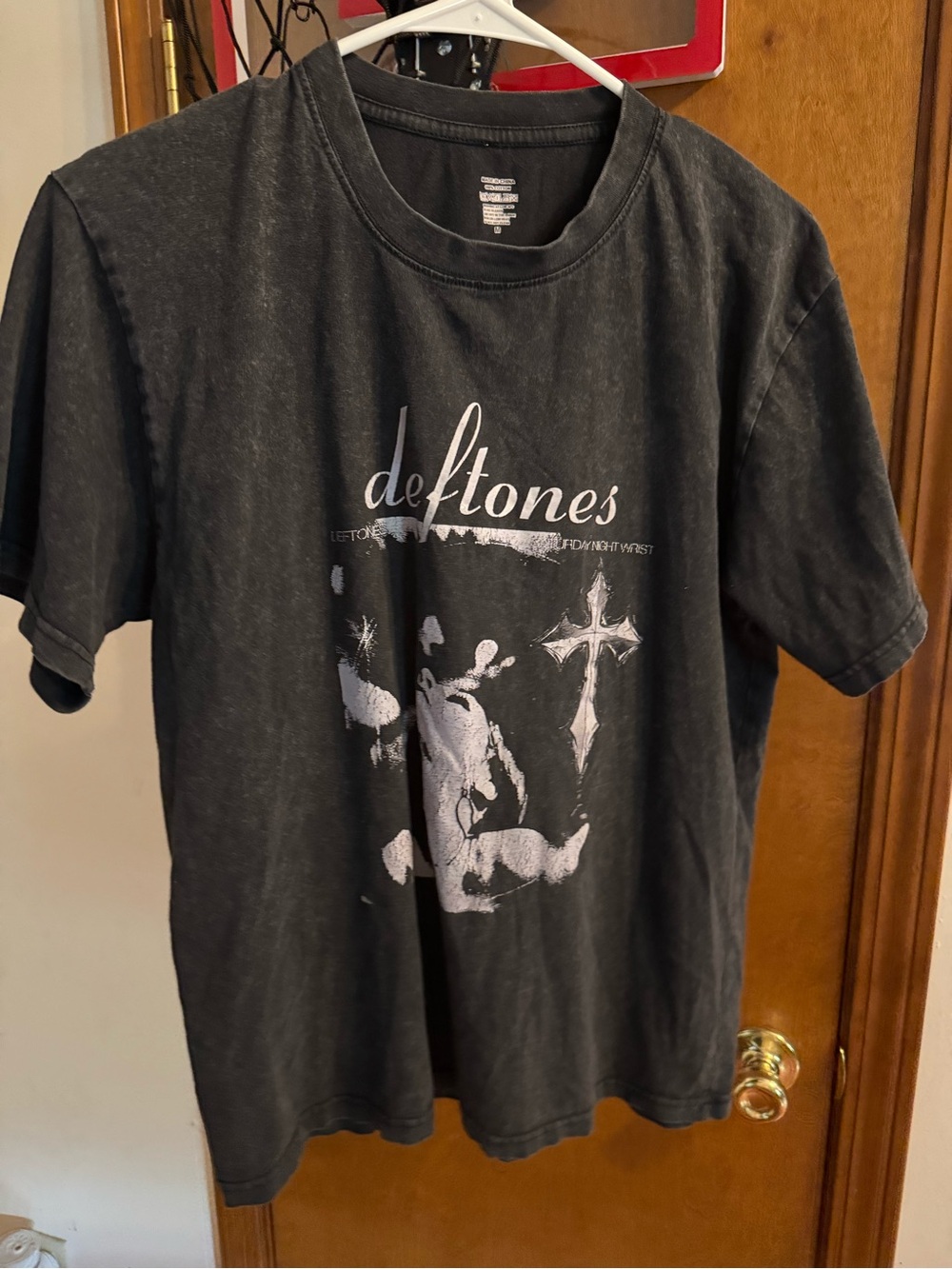 Source Unknown Black Deftones Graphic Tee